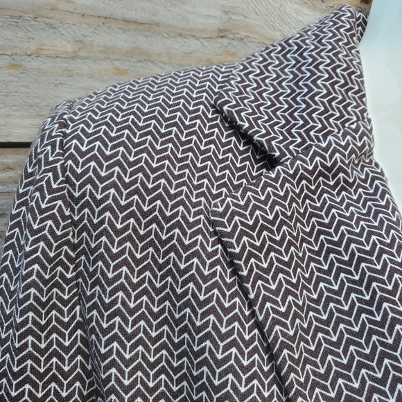 Cato Brown & White Blazer - Picture 5 of 12